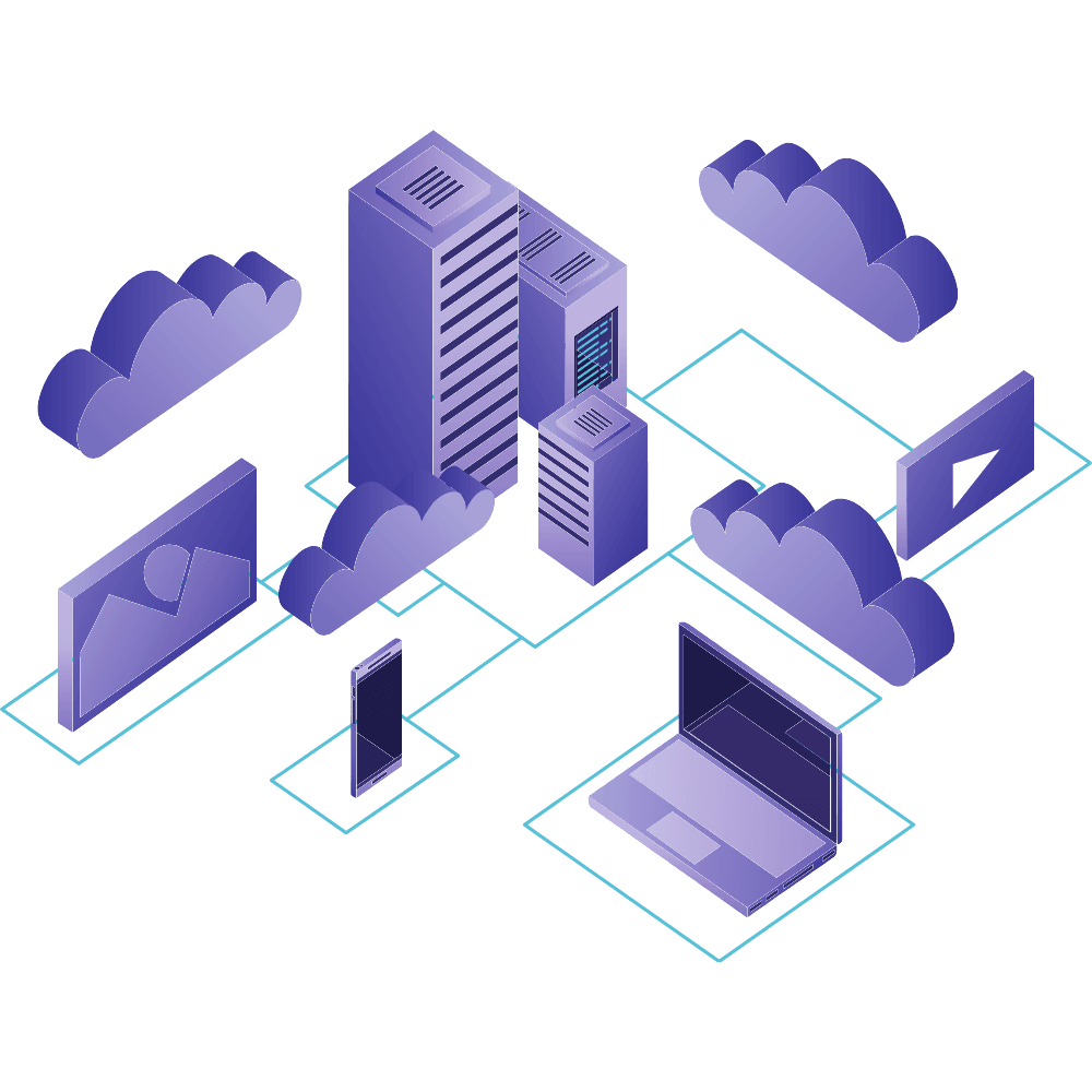 Network infrastructure setup with firewalls, switches, and routers for secure and efficient networking.
